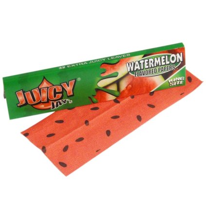 40991 papirky juicy jay s king size vodni meloun 32 ks v baleni
