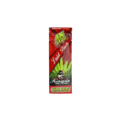 41045 kingpin 4x hemp blunt laid back 4 ks v baleni