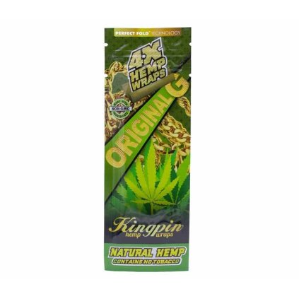 41051 kingpin 4x hemp blunt og 4 ks v baleni