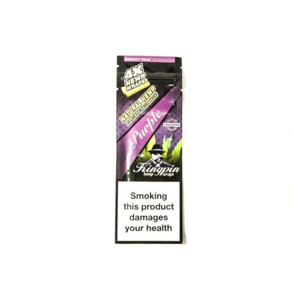 41054 kingpin 4x hemp blunt purple 4 ks v baleni