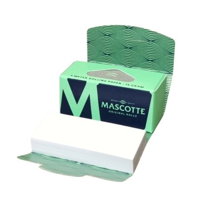 41255 rolovaci papirky mascotte original rolls combi bily 5m
