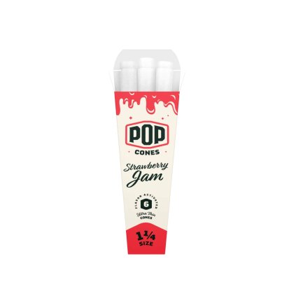 42041 pop cones 1 1 4 size strawberry jam 6 ks v baleni