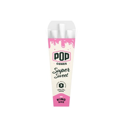 42059 pop cones king size super sweet 3 ks v baleni