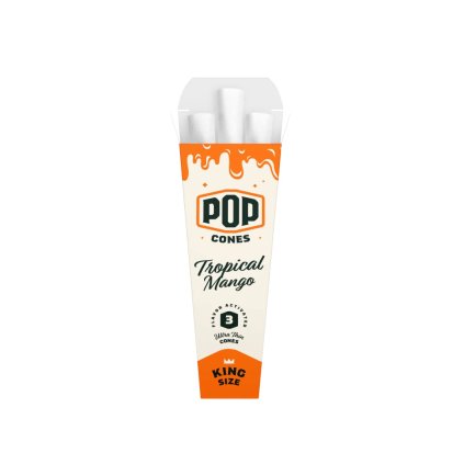 42062 pop cones king size tropical mango 3 ks v baleni