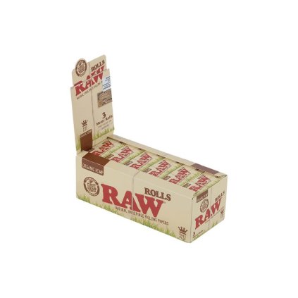42581 rolovaci papirky raw organic rolls 3 m v baleni 1 ks