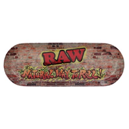 42596 rolovaci podnos raw skate deck rolling tray 1 ks