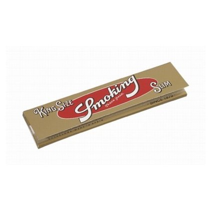 42767 papirky smoking gold king size slim 33 ks v baleni