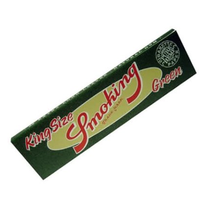42770 papirky smoking green king size 33 ks v baleni