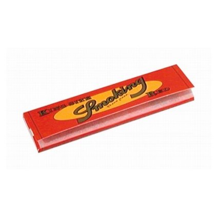 42782 papirky smoking red king size 32 ks v baleni