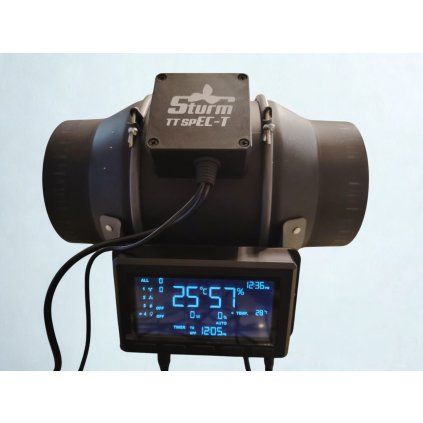 43106 43106 ventilator sturm spec t100 214 m3 h 100mm s digitalnim kontrolerem