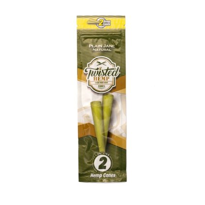 43343 twisted hemp cone plain jane 2 ks v baleni