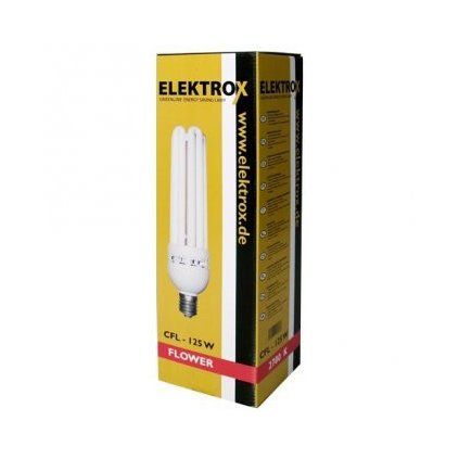 Úsporná CFL lampa ELEKTROX 125W, na květ 2700K