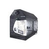 BudBox PRO XXL-R 240x120x180cm - stříbrný zkosený