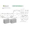 budbox lite grow tent 150x300x200 D16 S