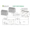 budbox lite grow tent 120x240x180 loft attic 1