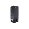 BudBox PRO Medium 75x75x200cm - stříbrný