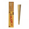 raw classic kingsize cones oblekta forrullade med filter 20st 500x500