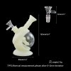 Bongthai Silicone Space Ship Bong 16.5cm (Glow)
