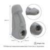 Bongthai Silicone Pipe Moai dýmka 8.8 cm