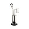 Groove Small Rig 7" Black and Clear bong sklo