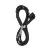 Flexo kabel 3x1,5 mm, délka 2m s EURO koncovkou, černý