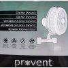 Oscilační Ventilátor s klipsem Provent, 25cm, 20w, 2 rychlosti