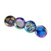 Champ High Rainbow Diamond Grinder, čtyřdílná kovová drtička, 40 mm
