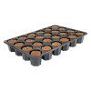 Root!t Dry Peat Free 24 Cell Filled Tray se sadbovačem, 29.5x19x4cm