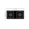 Autopot Easy2Grow tray&lid black podmiska s krytkou - Aquavalve5