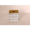37124 3 begrow pestebni kostka 100 x 100 x 100 mm s malou dirou 1 ks
