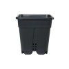 39284 39284 teku super vega black ctyrhranny kvetinac 30 5x30 5x30 5cm objem 16l