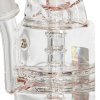 42329 4 skleneny bong pure glass 8 escape bubbler orange 1 ks