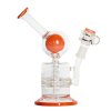 42329 42329 skleneny bong pure glass 8 escape bubbler orange 1 ks