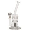 42359 2 skleneny bong pure glass torpedo 3d etch 12 1 ks