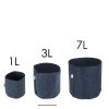 Tex Pot Agro textilní květináč černý (Objem 7L)